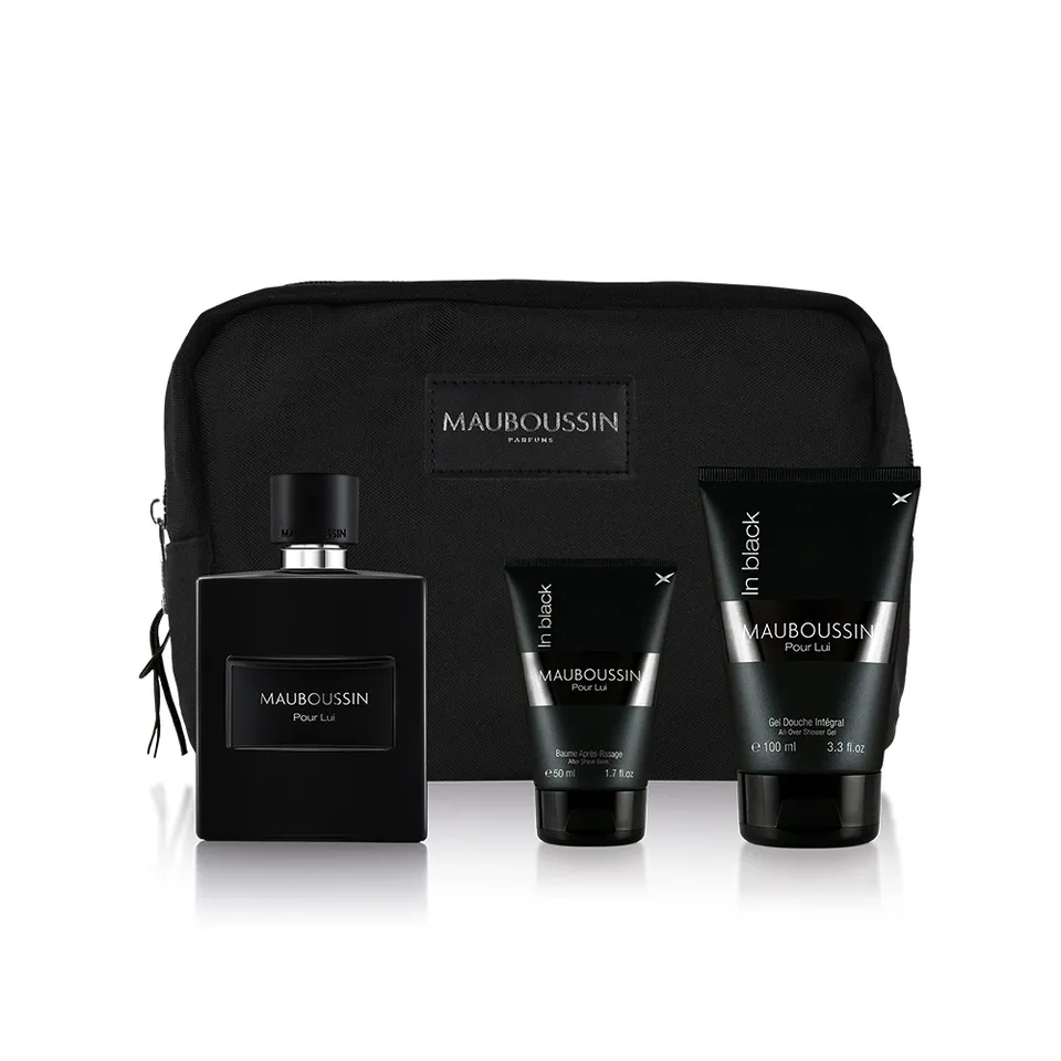 Mauboussin Pour Lui in Black coffret découverte homme boisé