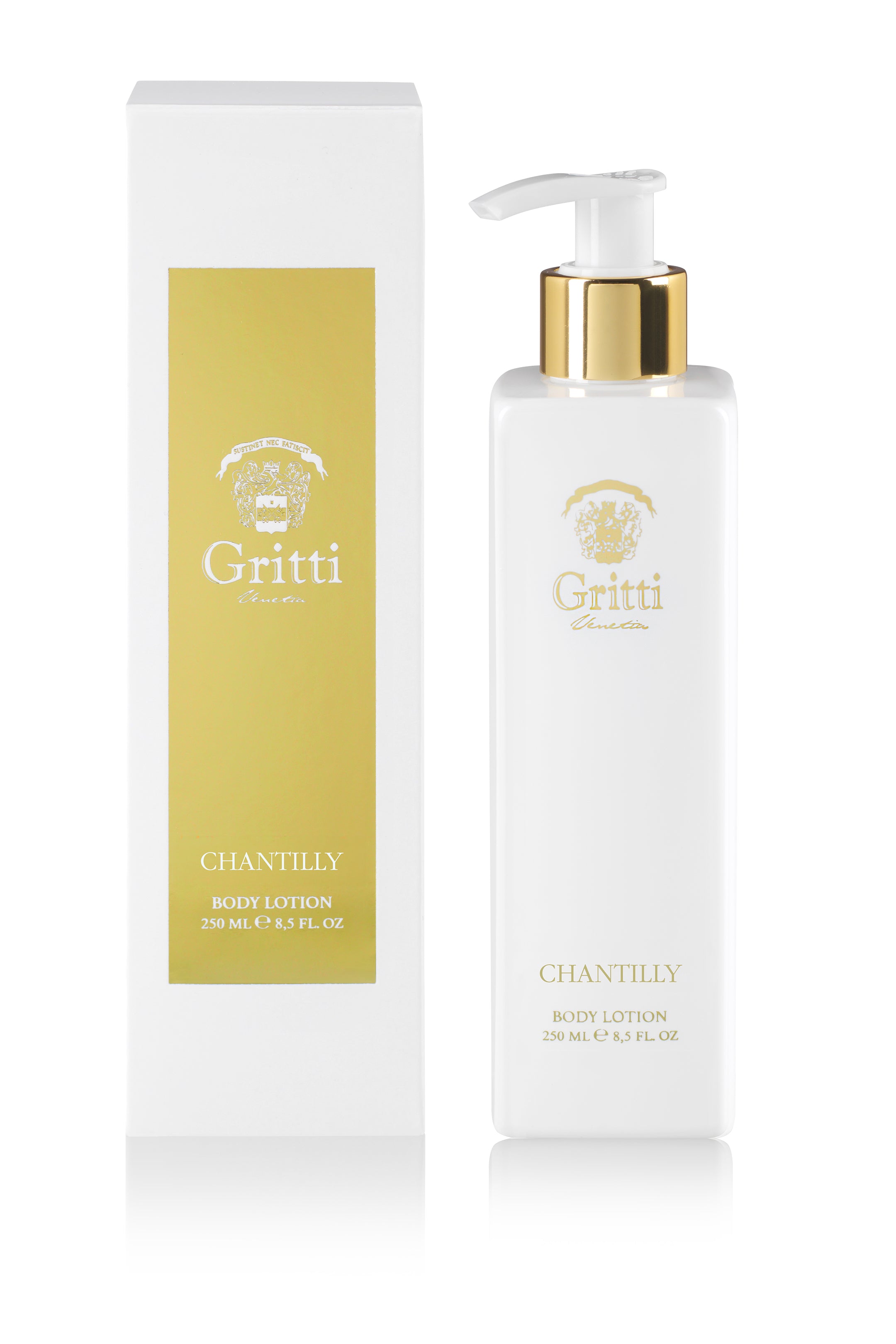 Gritti Bath & Body Chantilly lait corps 250 ml vanille