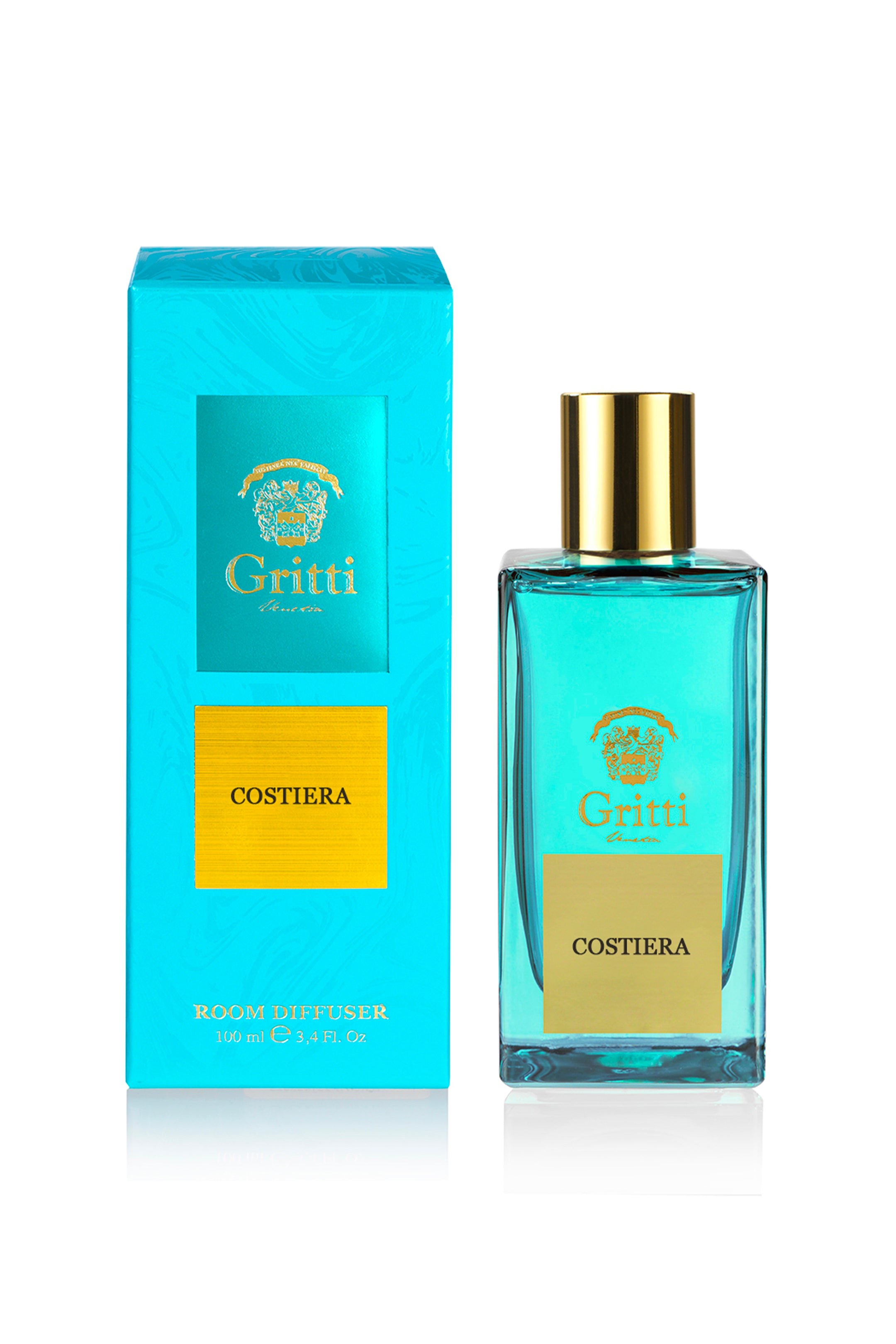 Gritti Home Collection Costiera parfum d'intérieur 100 ml bergamote