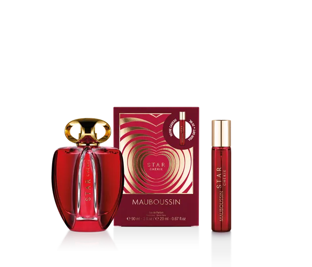 Mauboussin Star Chérie eau de parfum coffret travel cerise