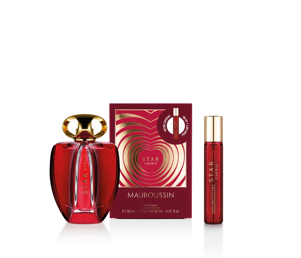Mauboussin Star Chérie eau de parfum coffret travel cerise