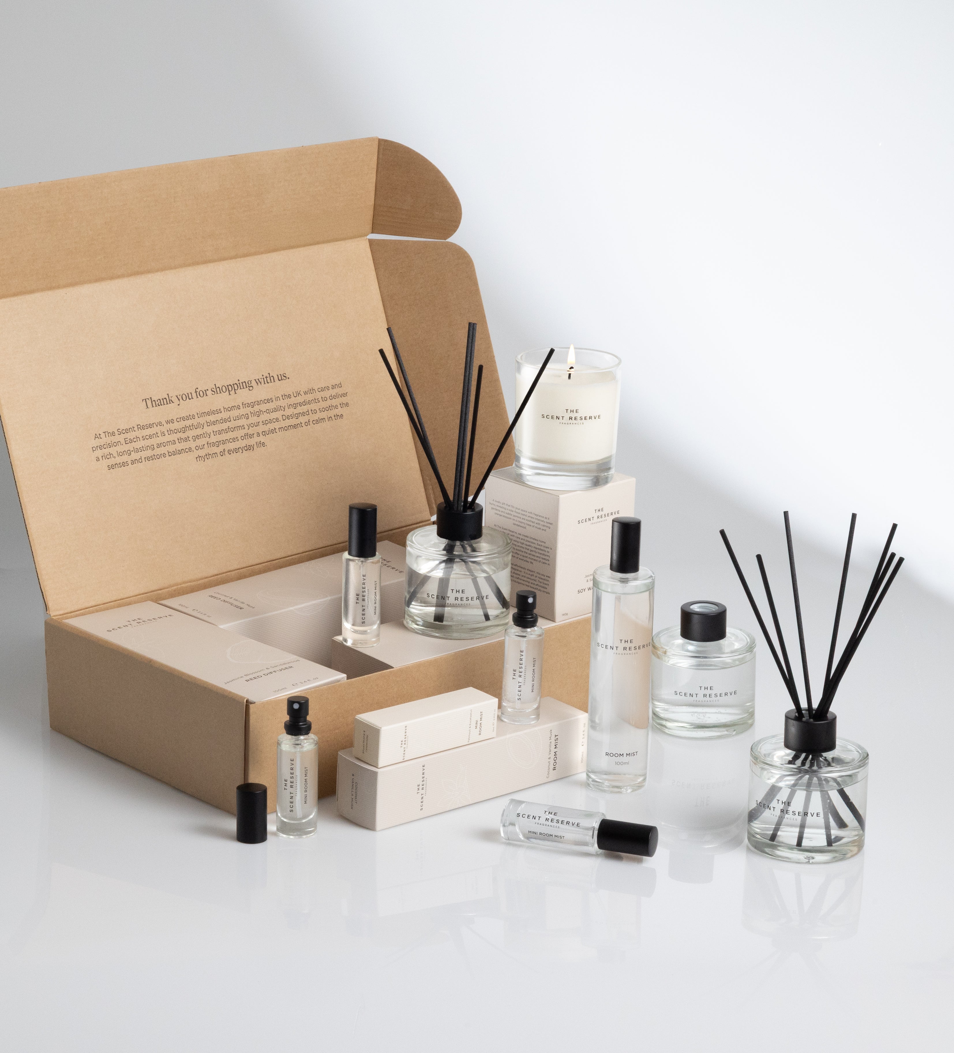 The Scent Reserve Ultimate Home parfum maison coffret 9 pcs