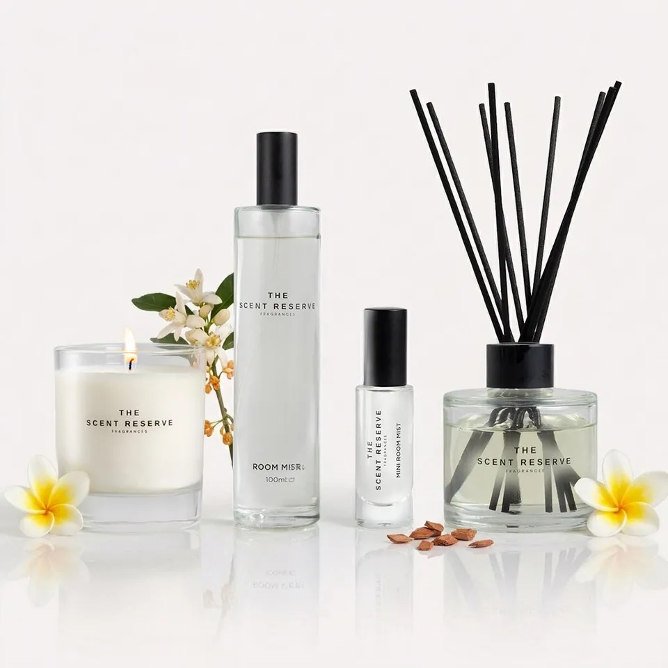 The Scent Reserve Jasmine Blossom coffret parfum maison santal