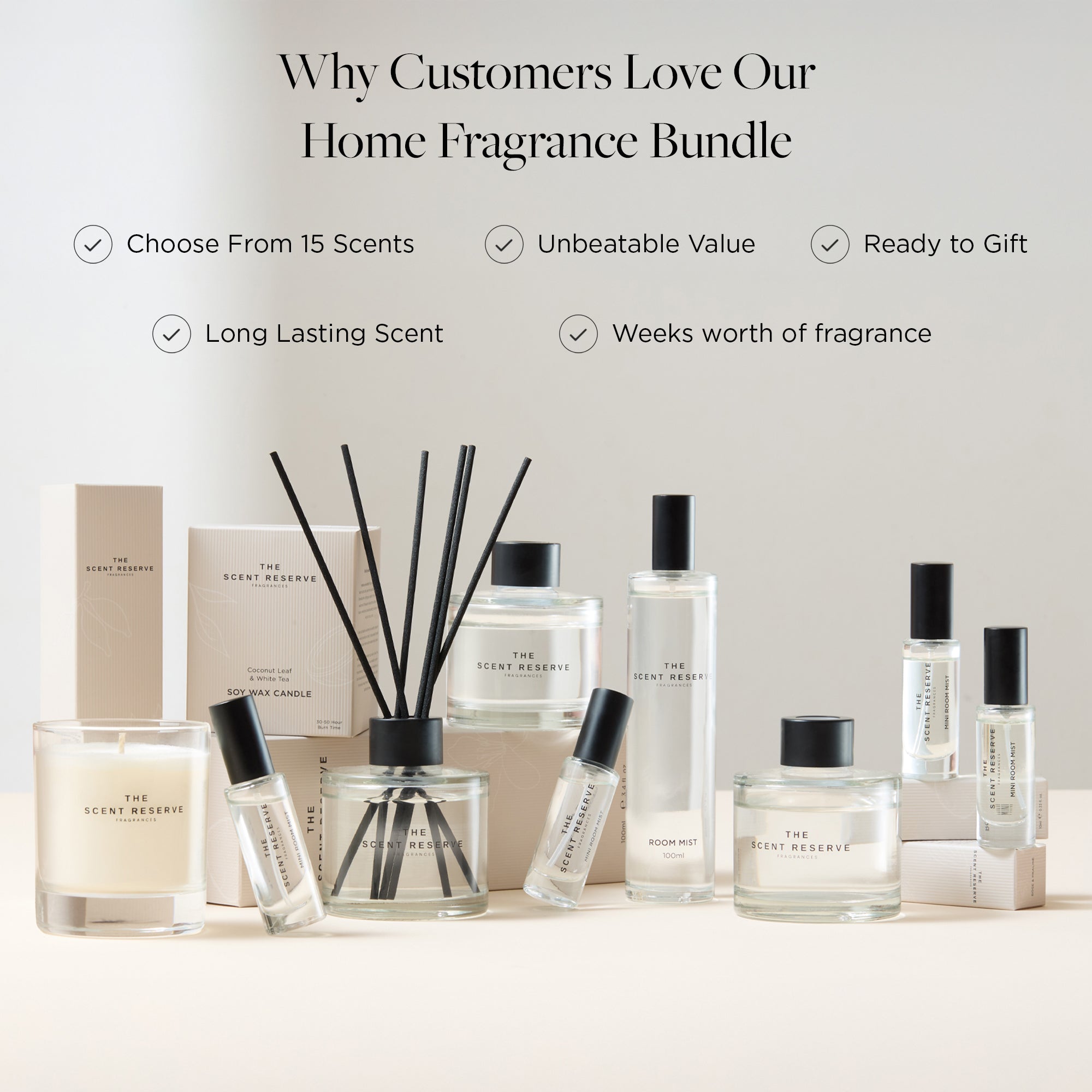The Scent Reserve Ultimate Home parfum maison coffret 9 pcs
