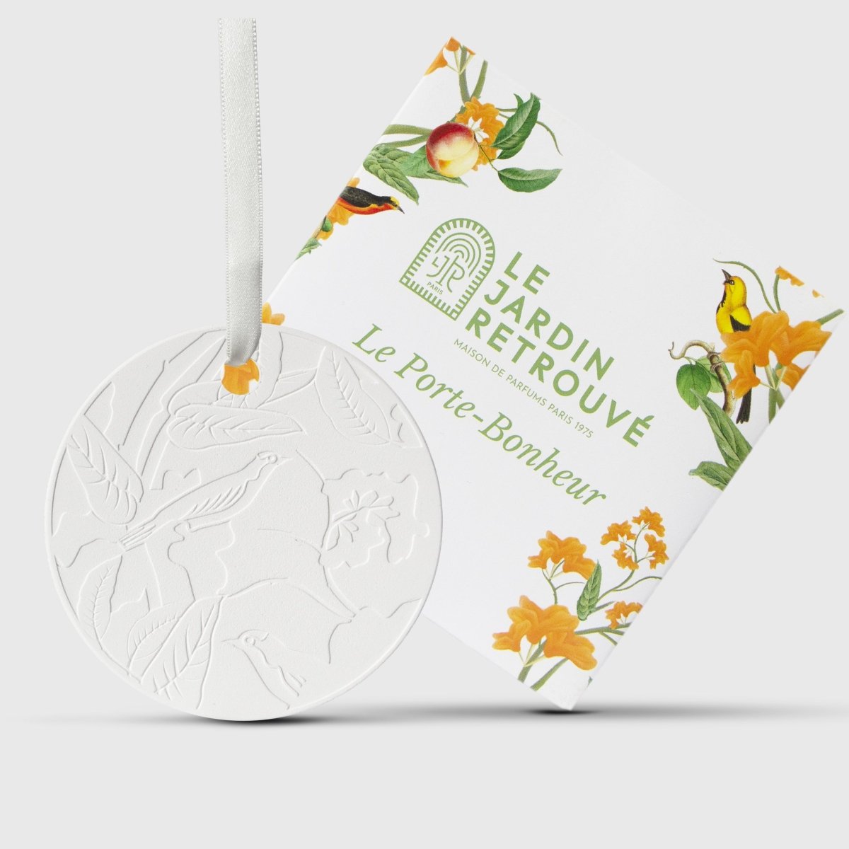 Le Jardin Retrouvé Porte-Bonheur Céramique Parfumée + Ruban