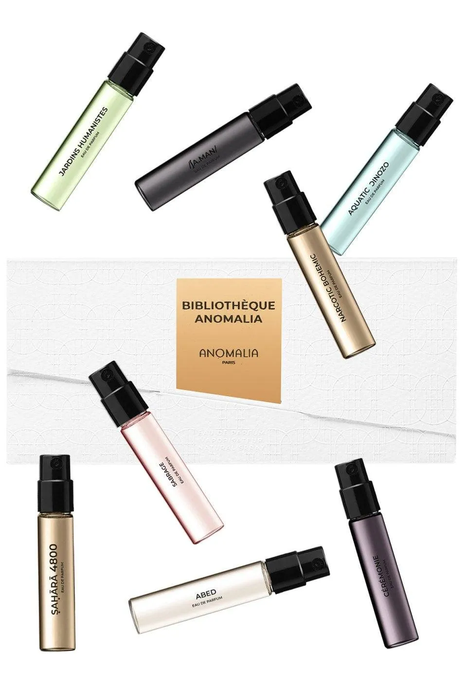 Anomalia Paris Bibliothèque coffret découverte 16 ml niche