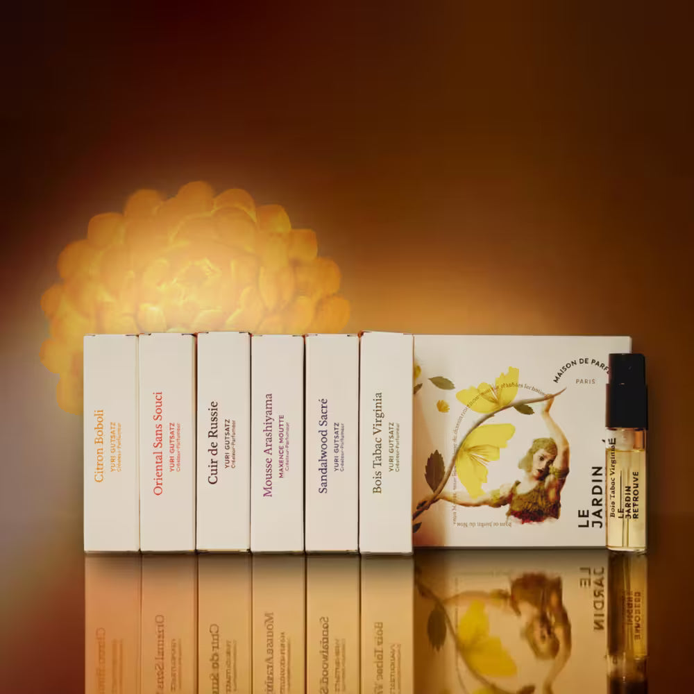 Le Jardin Retrouvé Set Boisé & Chaleureux coffret 3 mini sprays boisé