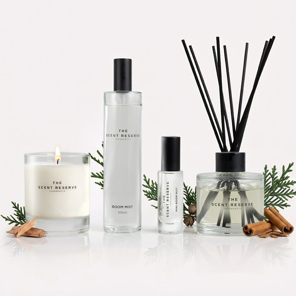 The Scent Reserve Cedar & Cypress coffret maison 4 pièces