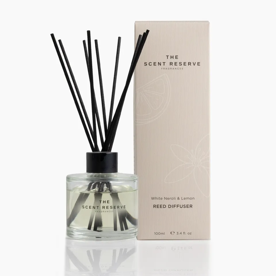 The Scent Reserve White Neroli & Lemon diffuseur bâtonnets néroli