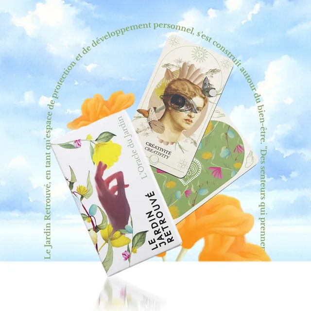 Le Jardin Retrouvé L'Oracle du Jardin Jeu 24 Cartes Bien-Être
