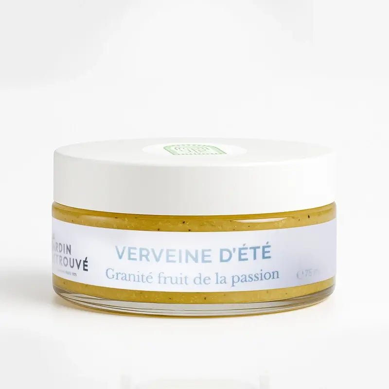 Le Jardin Retrouvé Granité passion verveine exfoliant corps naturel