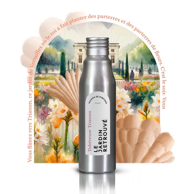 Le Jardin Retrouvé Tubéreuse Trianon recharge diffuseur 125 ml