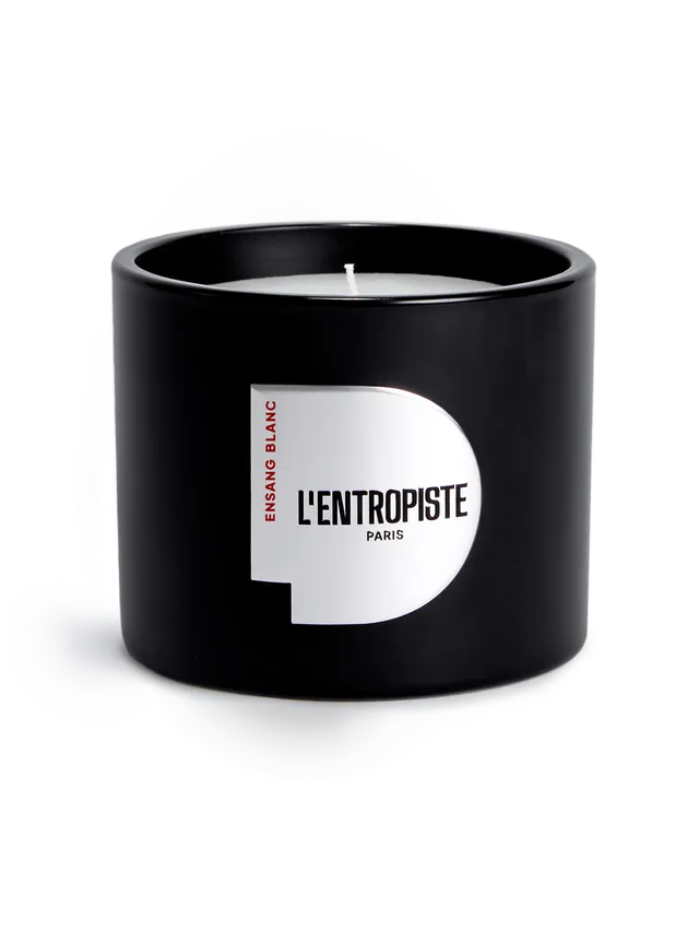 L'Entropiste Ensang Blanc bougie parfumée 240g encens blanc
