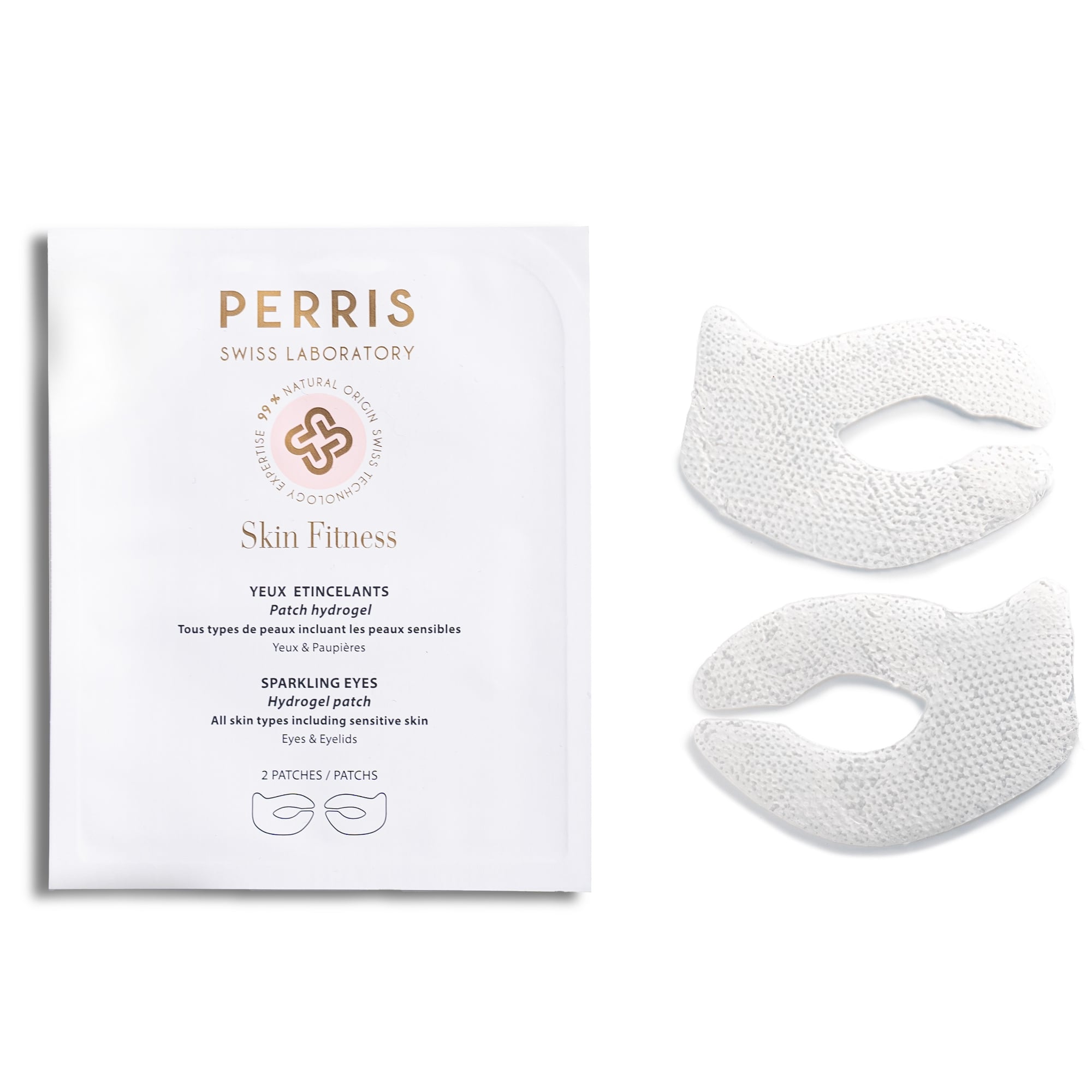 Perris Monte Carlo Sparkling Eyes contour yeux 2 patchs éclat