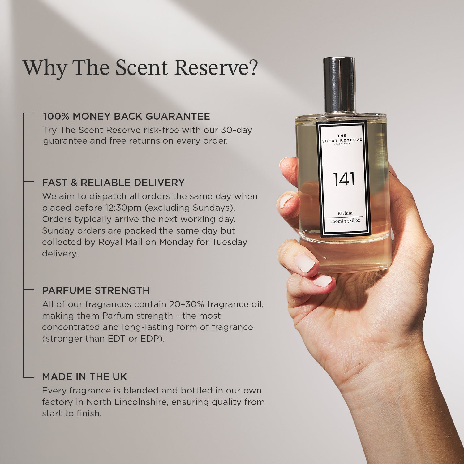 The Scent Reserve coffret découverte 4x5ml parfum mixte