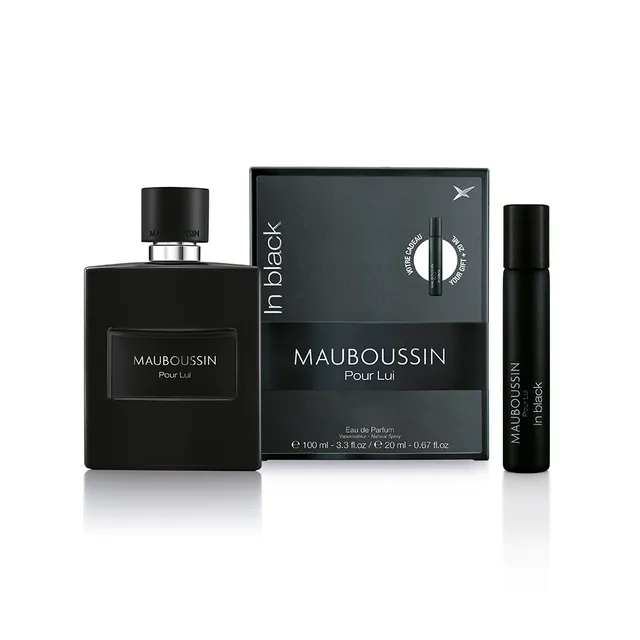 Mauboussin Pour Lui in Black coffret travel parfum homme