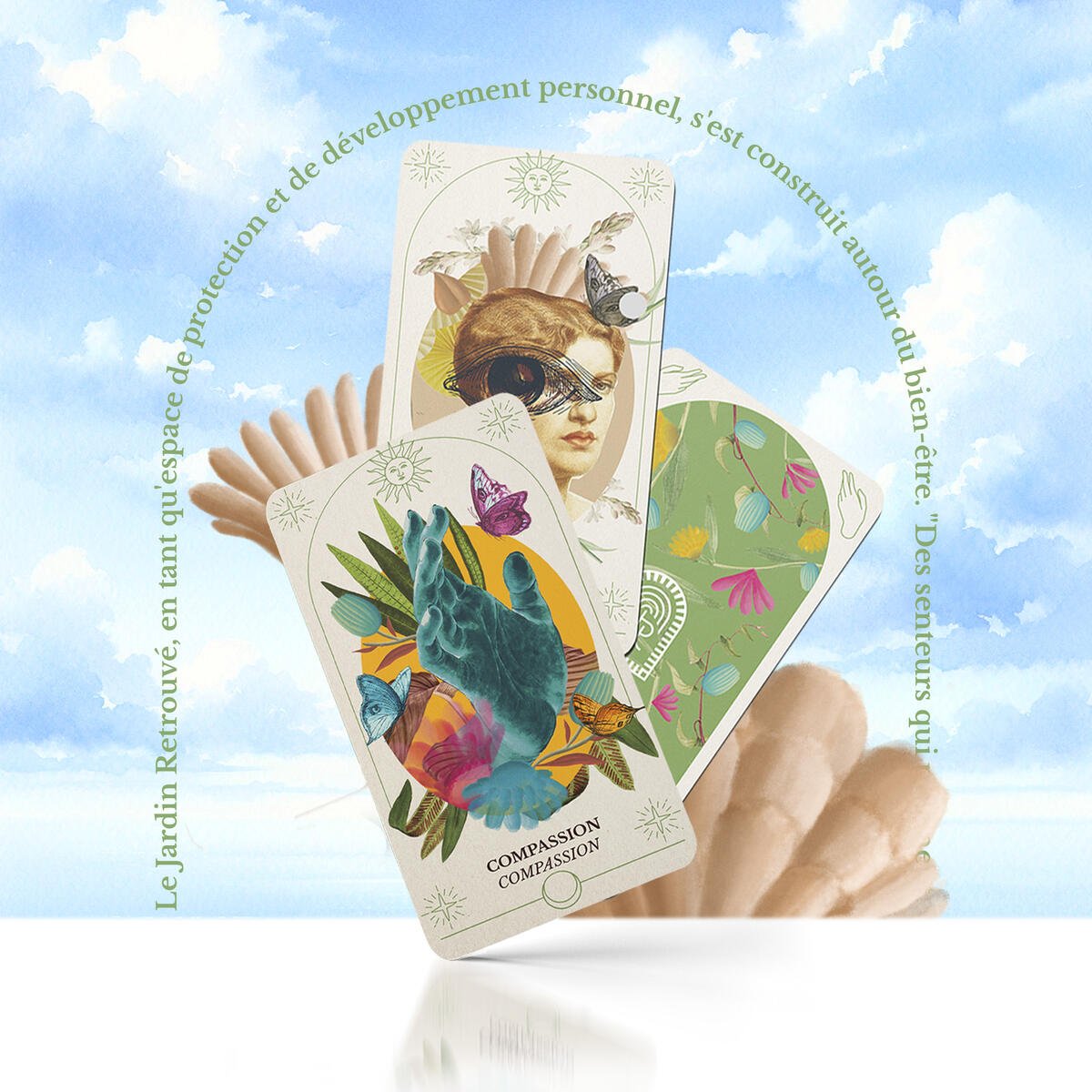 Le Jardin Retrouvé L'Oracle du Jardin Jeu 24 Cartes Bien-Être