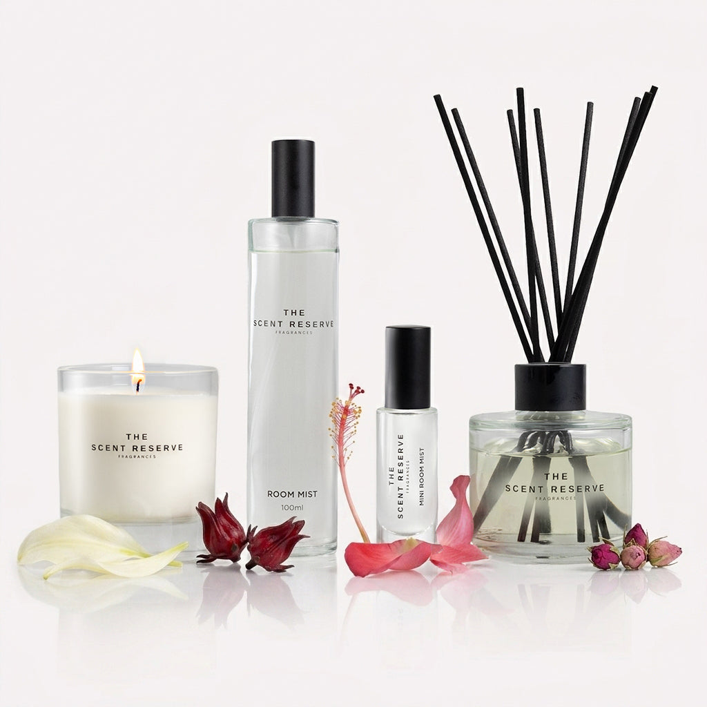 The Scent Reserve Hibiscus coffret maison 4 pièces floral
