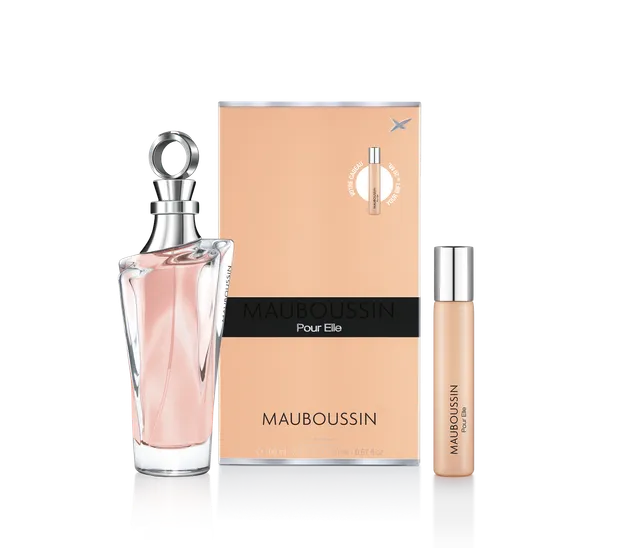 Mauboussin Pour Elle coffret eau de parfum 100+20 ml rose
