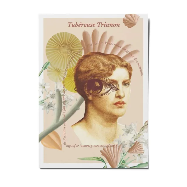 Le Jardin Retrouvé Tubéreuse Trianon carte postale Le Pacificateur