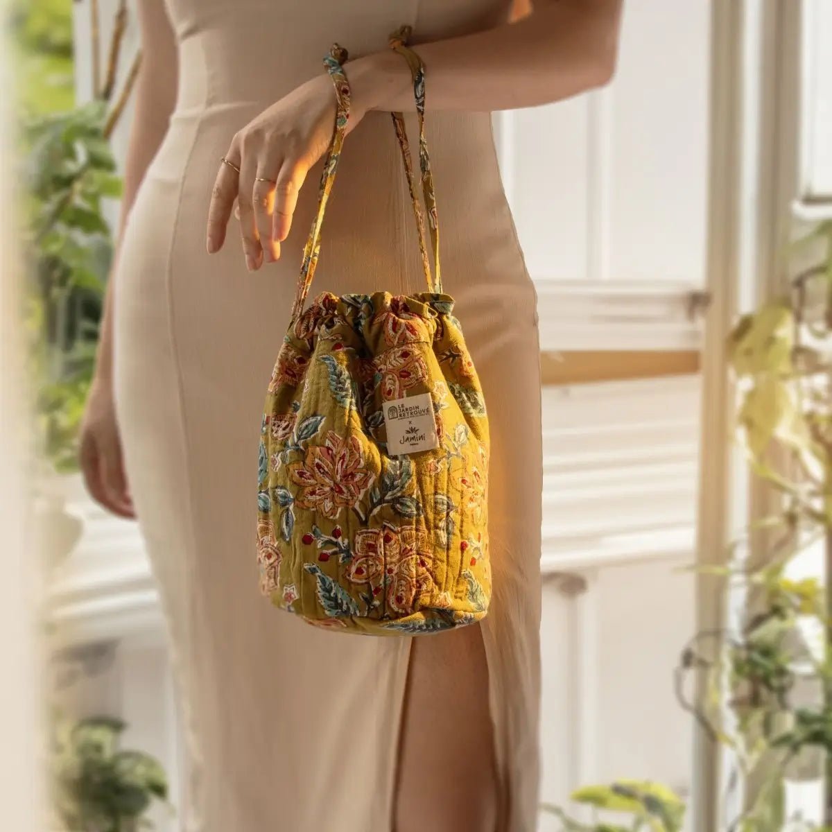 Le Jardin Retrouvé Pochons Voyage Vert & Bleu trousse