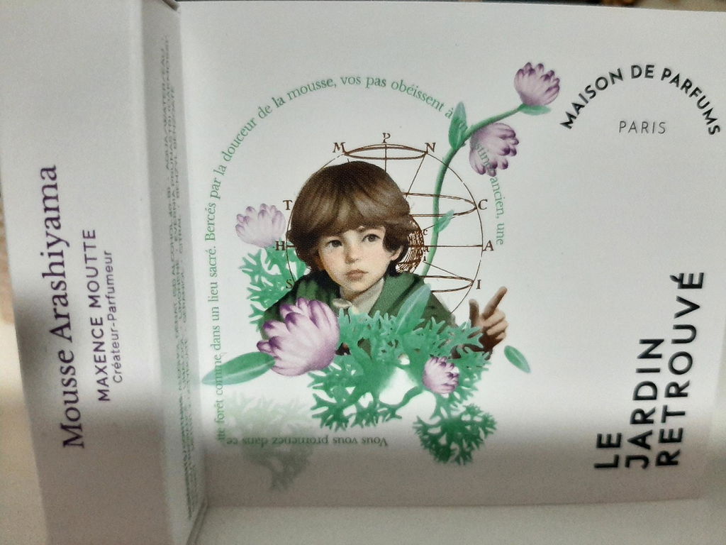 Le Jardin Retrouvé Mousse Arashiyama eau de parfum 2 ml
