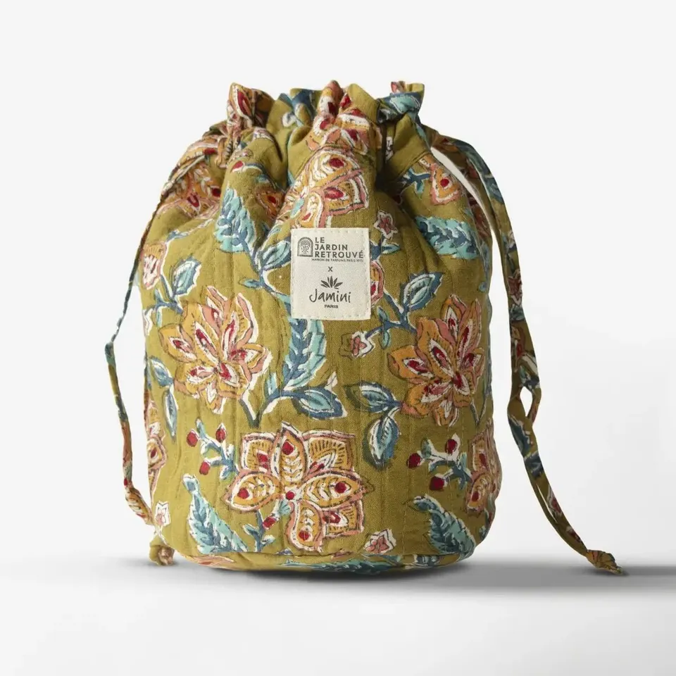 Le Jardin Retrouvé Pochons Voyage Vert & Bleu trousse
