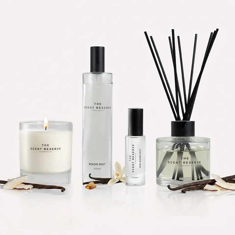 The Scent Reserve Coconut & Vanilla Musk coffret maison 4 pièces