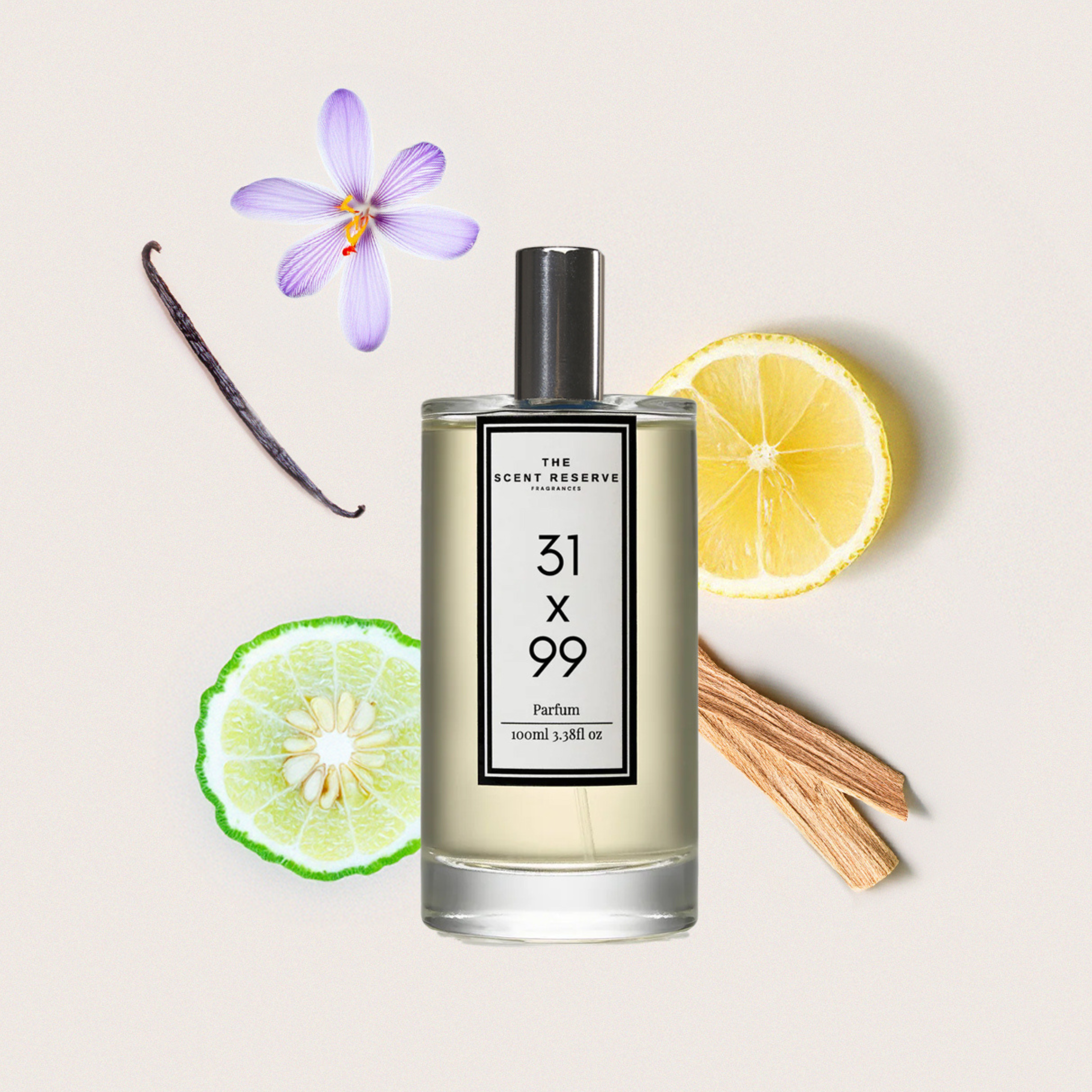 The Scent Reserve Blended Fragrances 31 x 99 parfum 5ml boisé