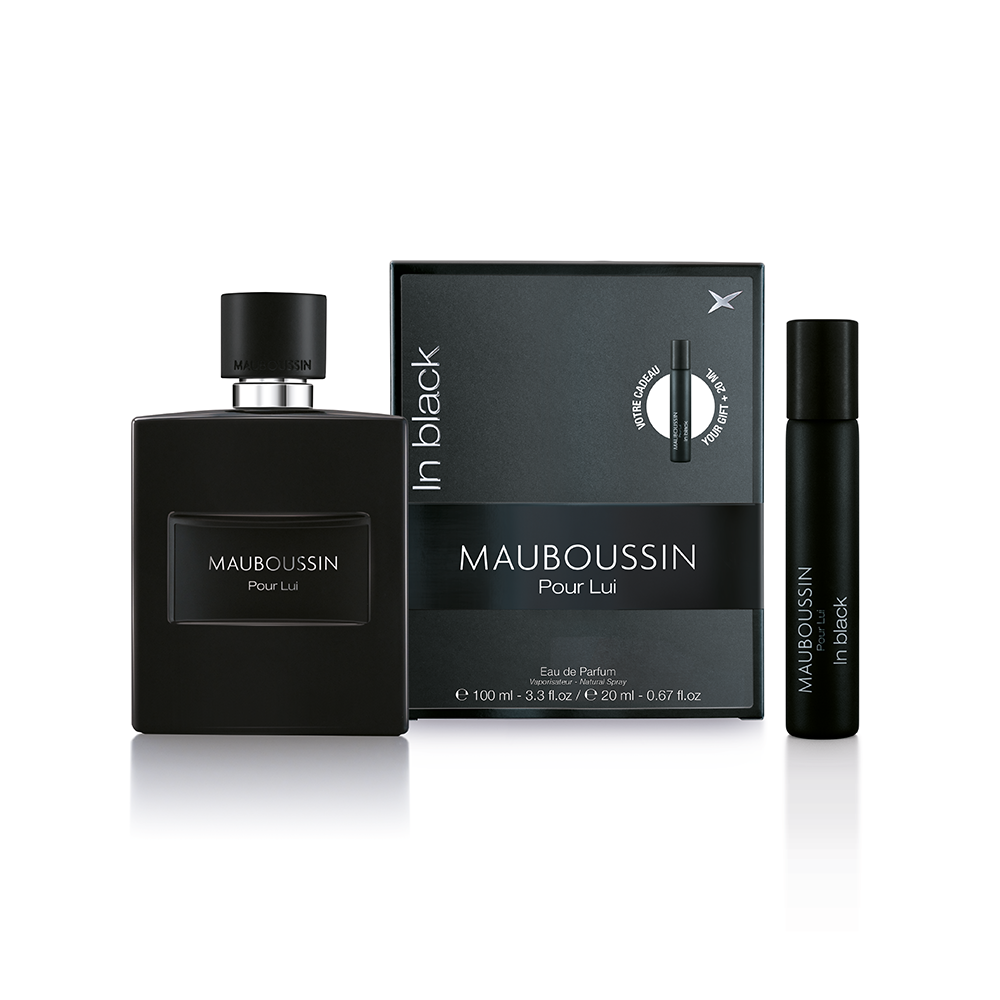 Mauboussin Pour Lui in Black coffret travel parfum homme