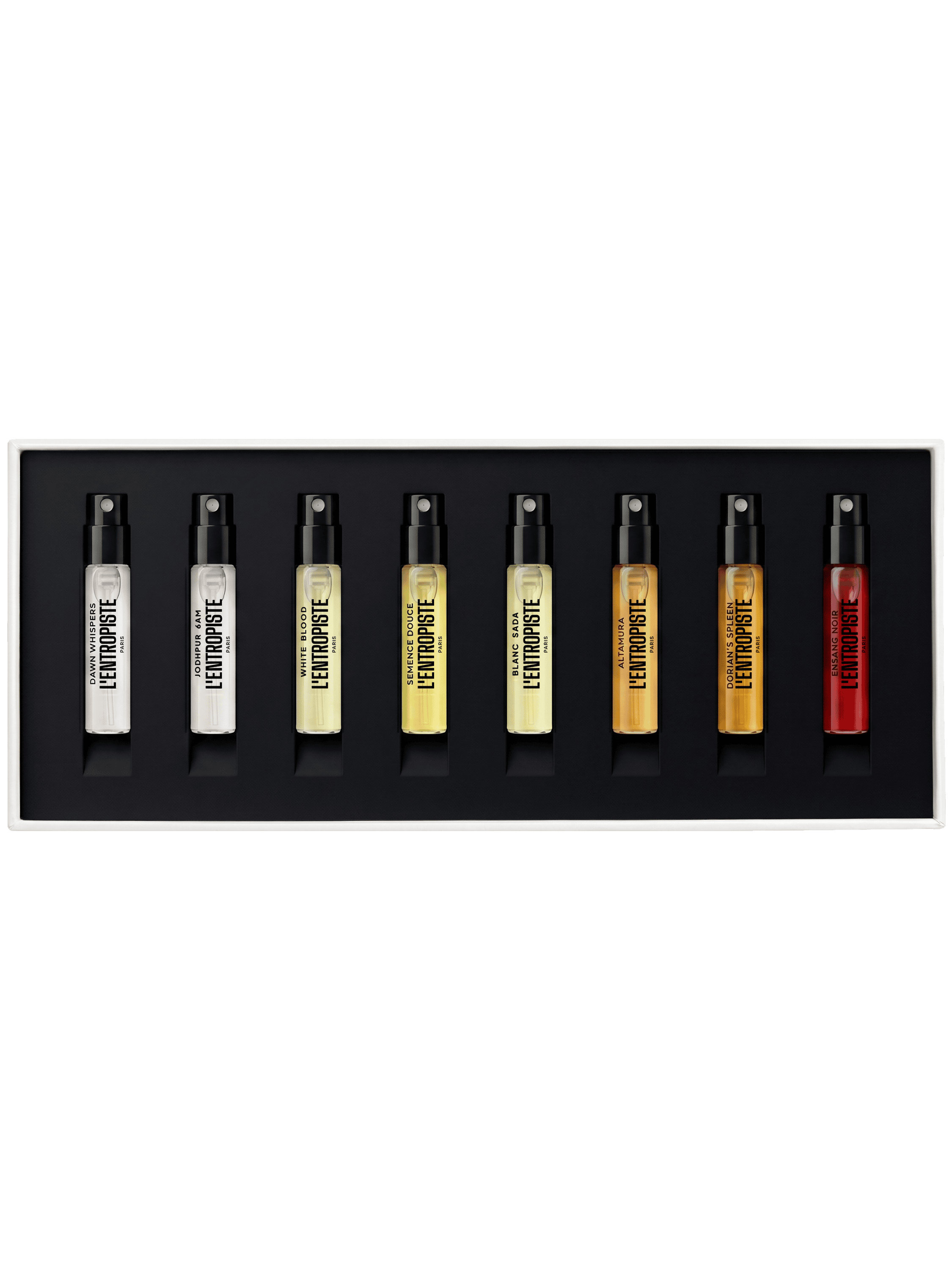 L'Entropiste Coffrets La Découverte coffret 8x2,5ml niche