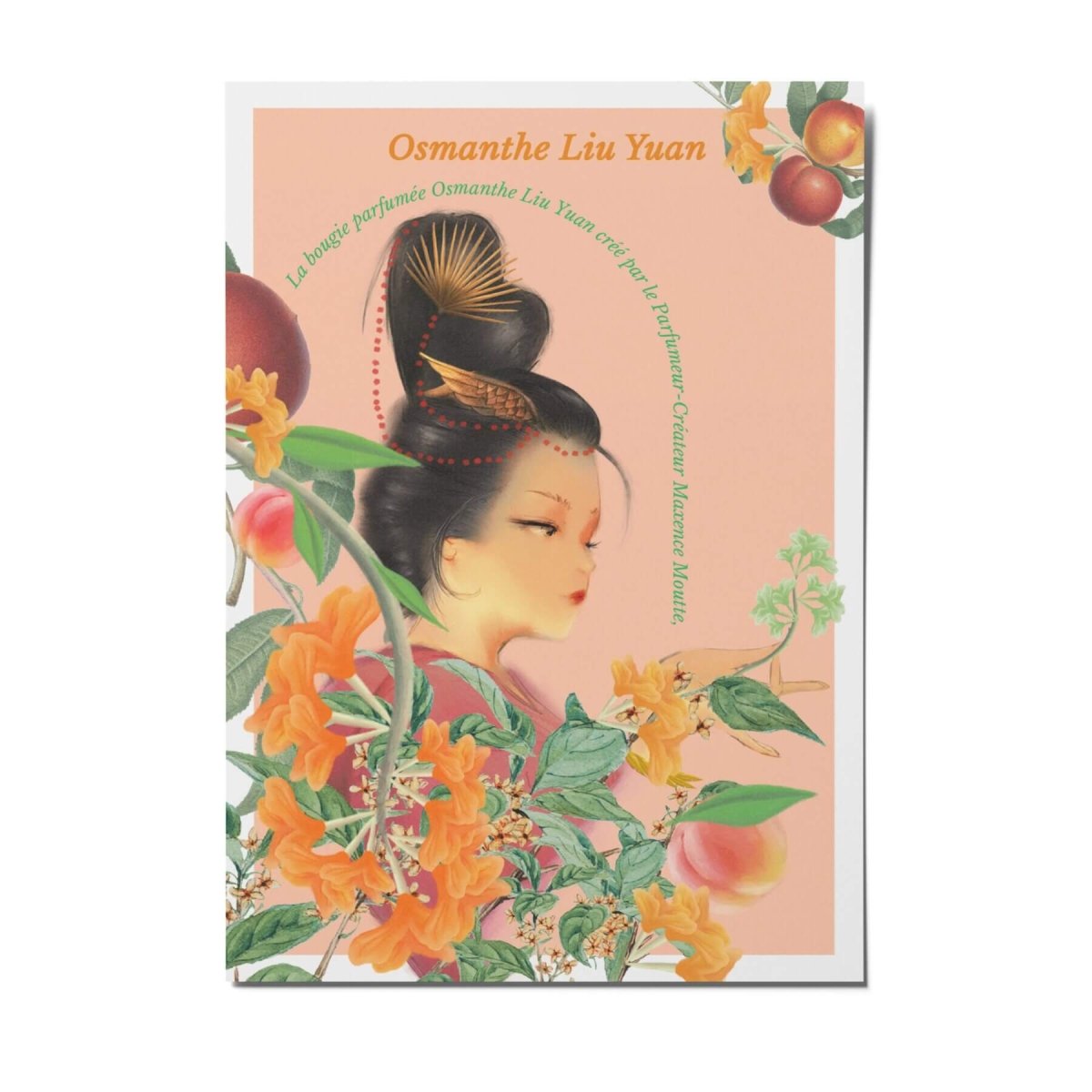 Le Jardin Retrouvé Osmanthe Liu Yuan carte postale 10,5 cm