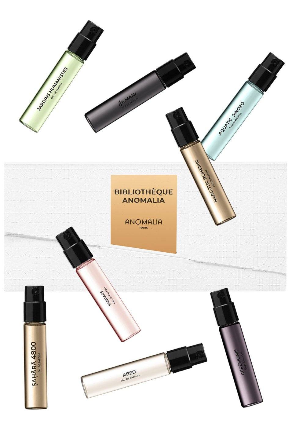 Anomalia Paris Bibliothèque coffret découverte 16 ml niche