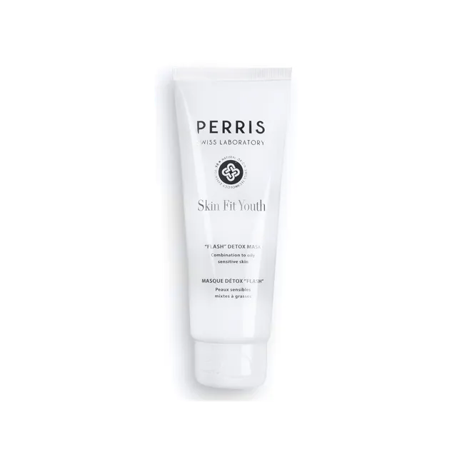 Perris Monte Carlo Face Masks Flash Detox Masque 75 ml Charbon