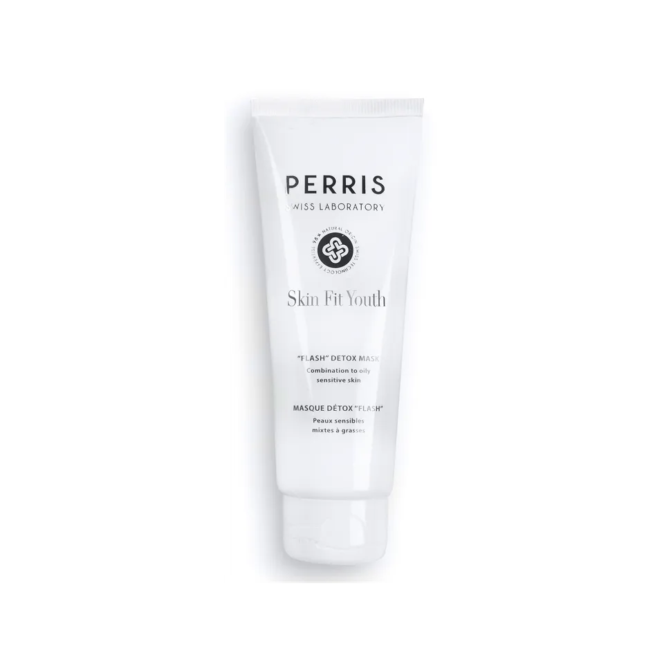 Perris Monte Carlo Face Masks Flash Detox Masque 75 ml Charbon