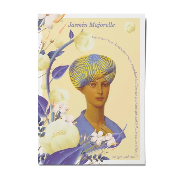 Le Jardin Retrouvé Jasmin Majorelle carte postale 10,5x14,5 cm
