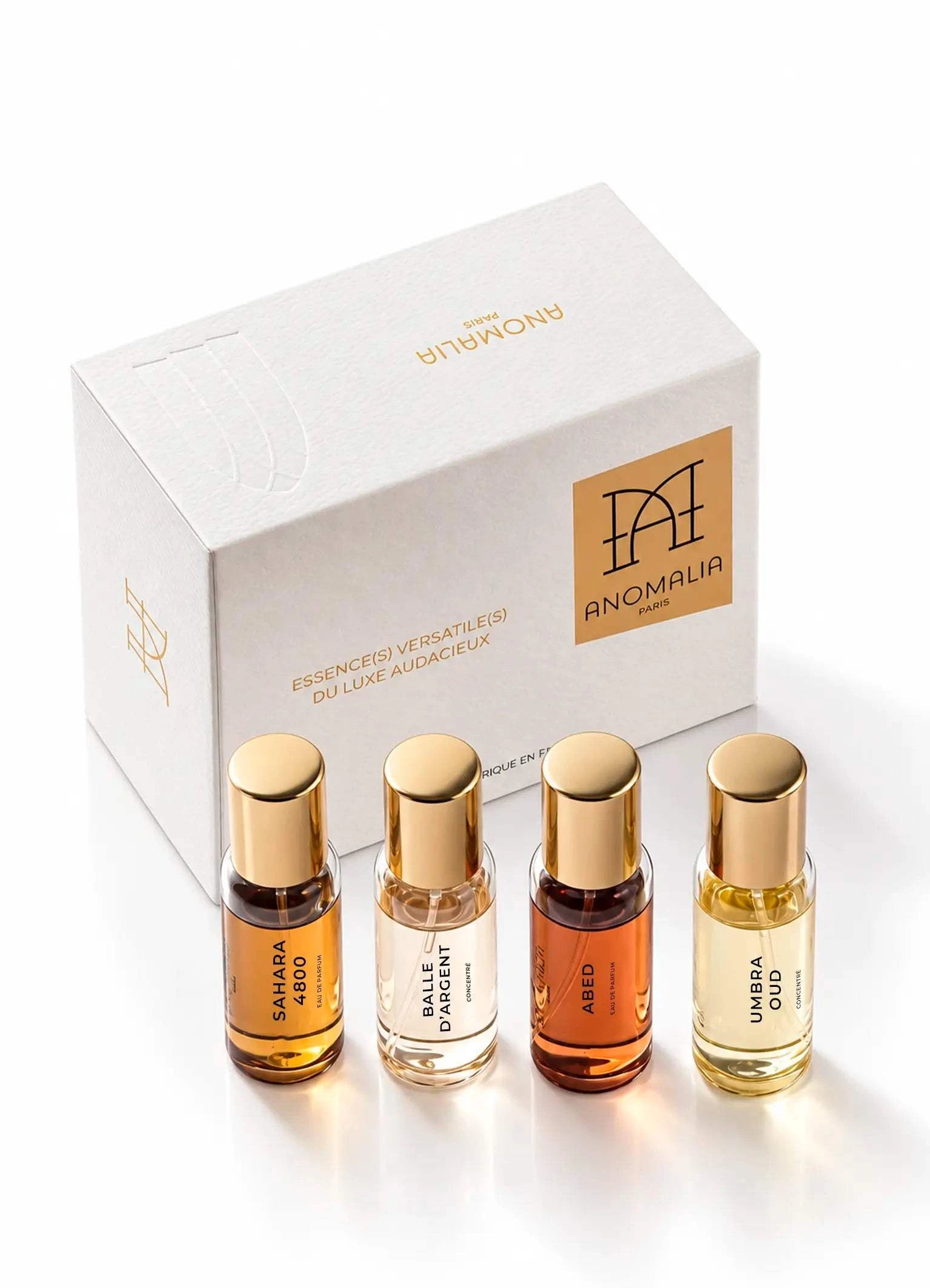 Anomalia Paris Les Essentiels coffret parfum 4x15 ml