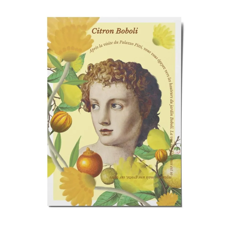 Le Jardin Retrouvé Citron Boboli carte postale 10,5x14,5 cm