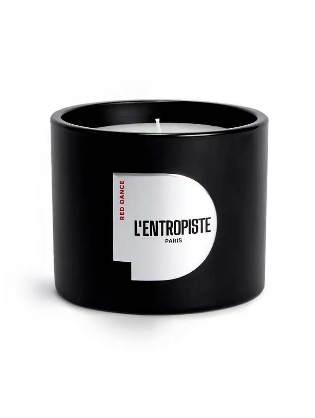 L'Entropiste Red Dance bougie 240g rose encens