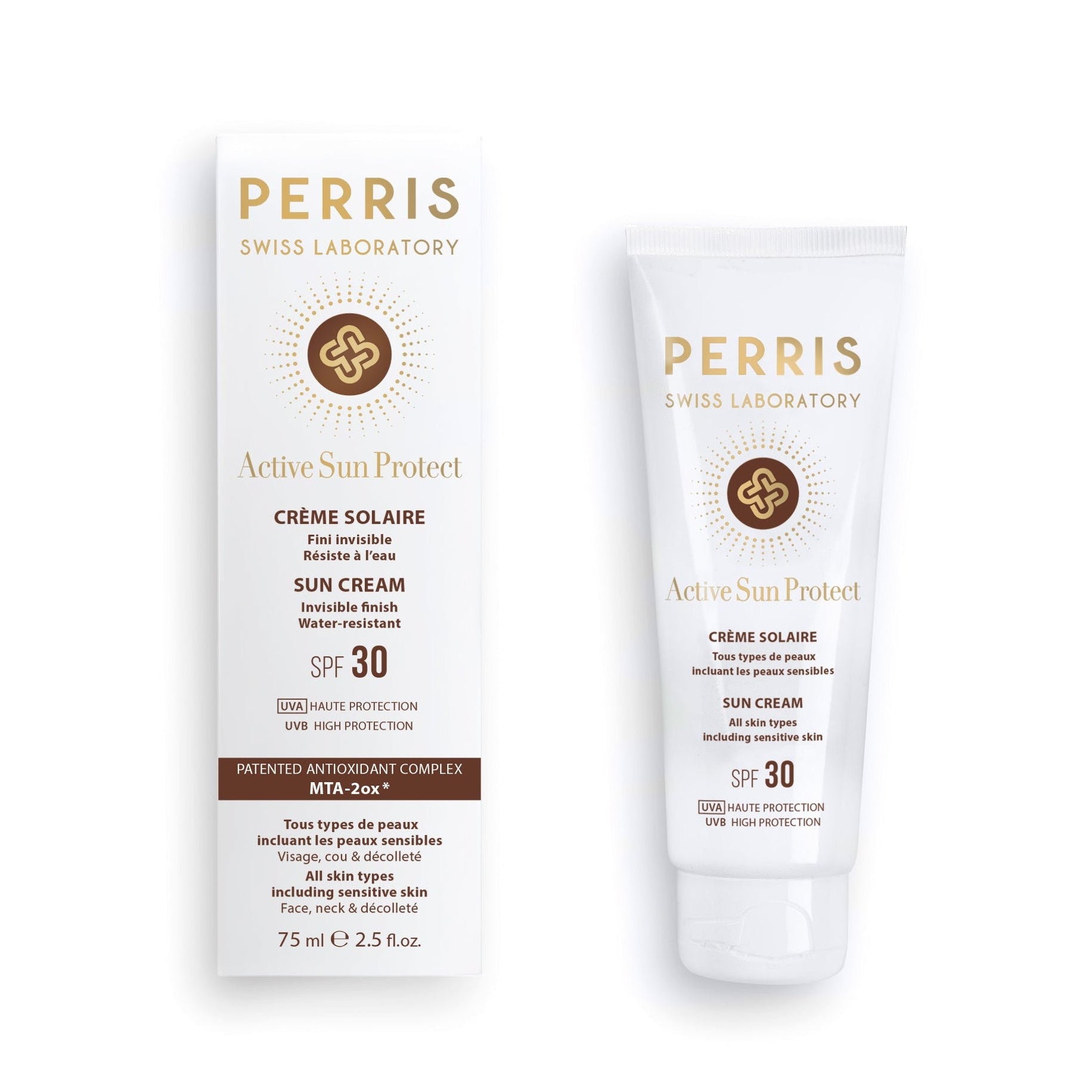 Perris Monte Carlo Sun Cream crème solaire SPF 30 75 ml