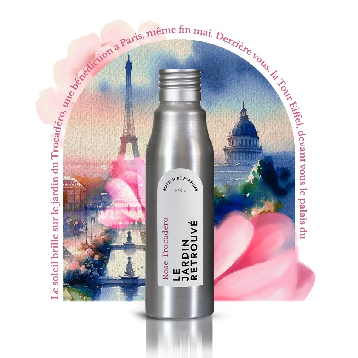 Le Jardin Retrouvé Rose Trocadéro Recharge Tige Parfumante 125ml