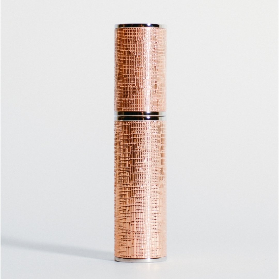 Le Jardin Retrouvé Guilloché vaporisateur sac 12,5 ml or rose