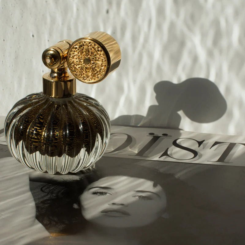 Le Jardin Retrouvé Murano vaporisateur 100ml verre noir or