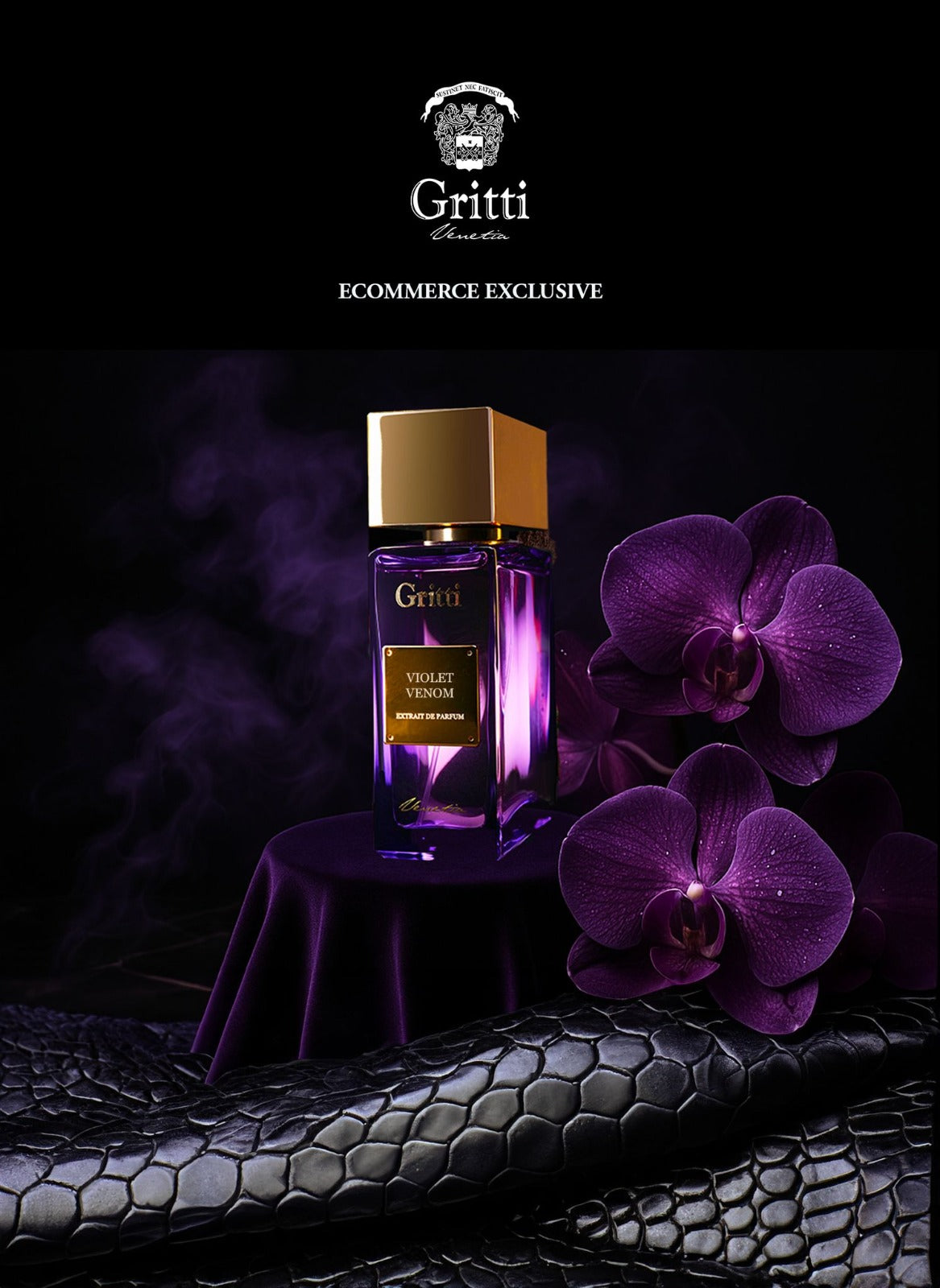 Gritti Special Editions Violet Venom eau de parfum 100 ml boisé