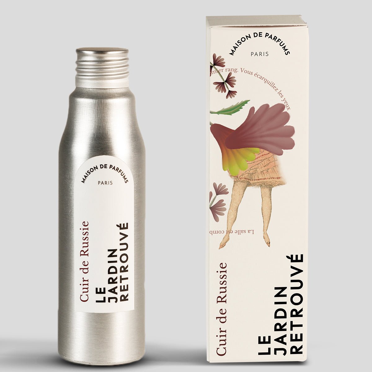 Le Jardin Retrouvé Cuir de Russie Recharge Tige Parfumante 125ml
