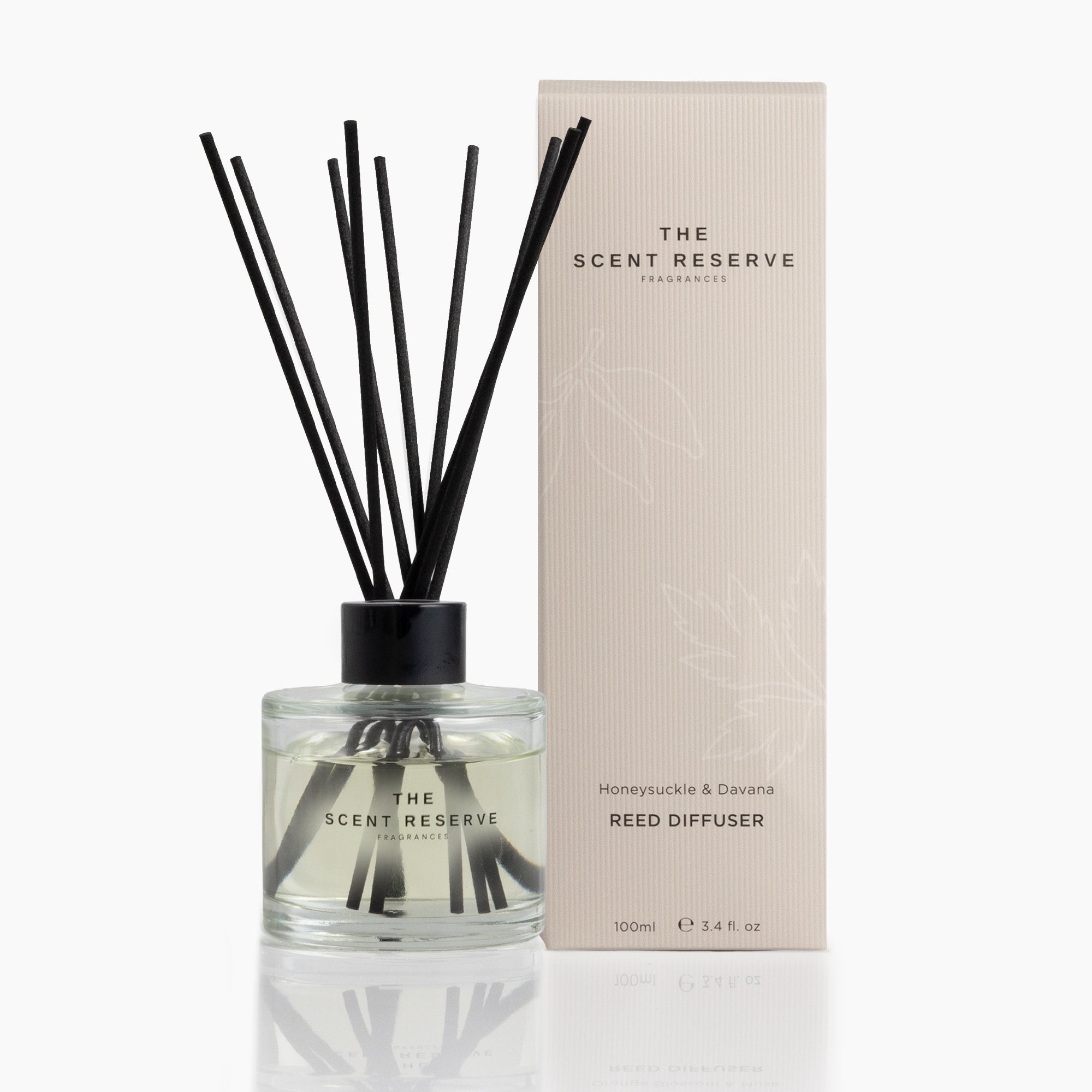 The Scent Reserve Honeysuckle & Davana diffuseur bâtonnets