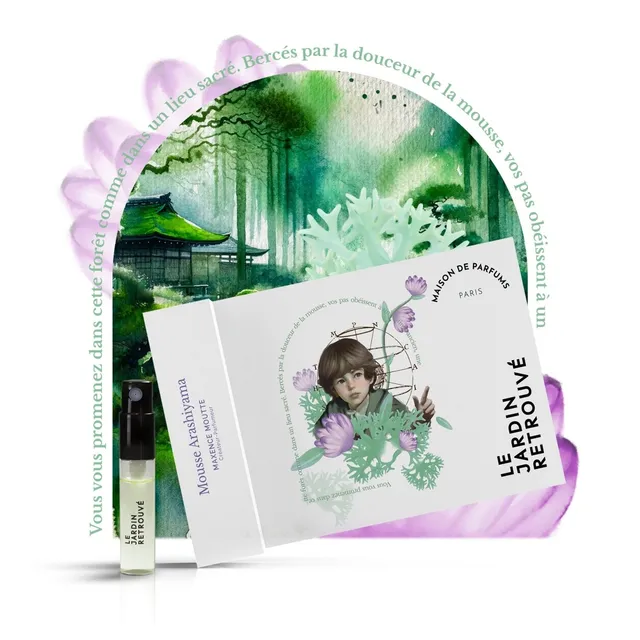 Le Jardin Retrouvé Mousse Arashiyama eau de parfum 2 ml