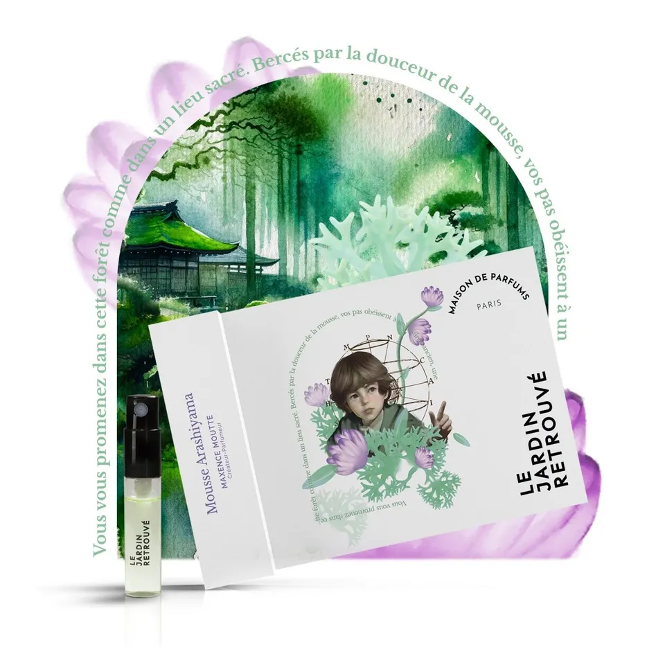 Le Jardin Retrouvé Mousse Arashiyama eau de parfum 2 ml