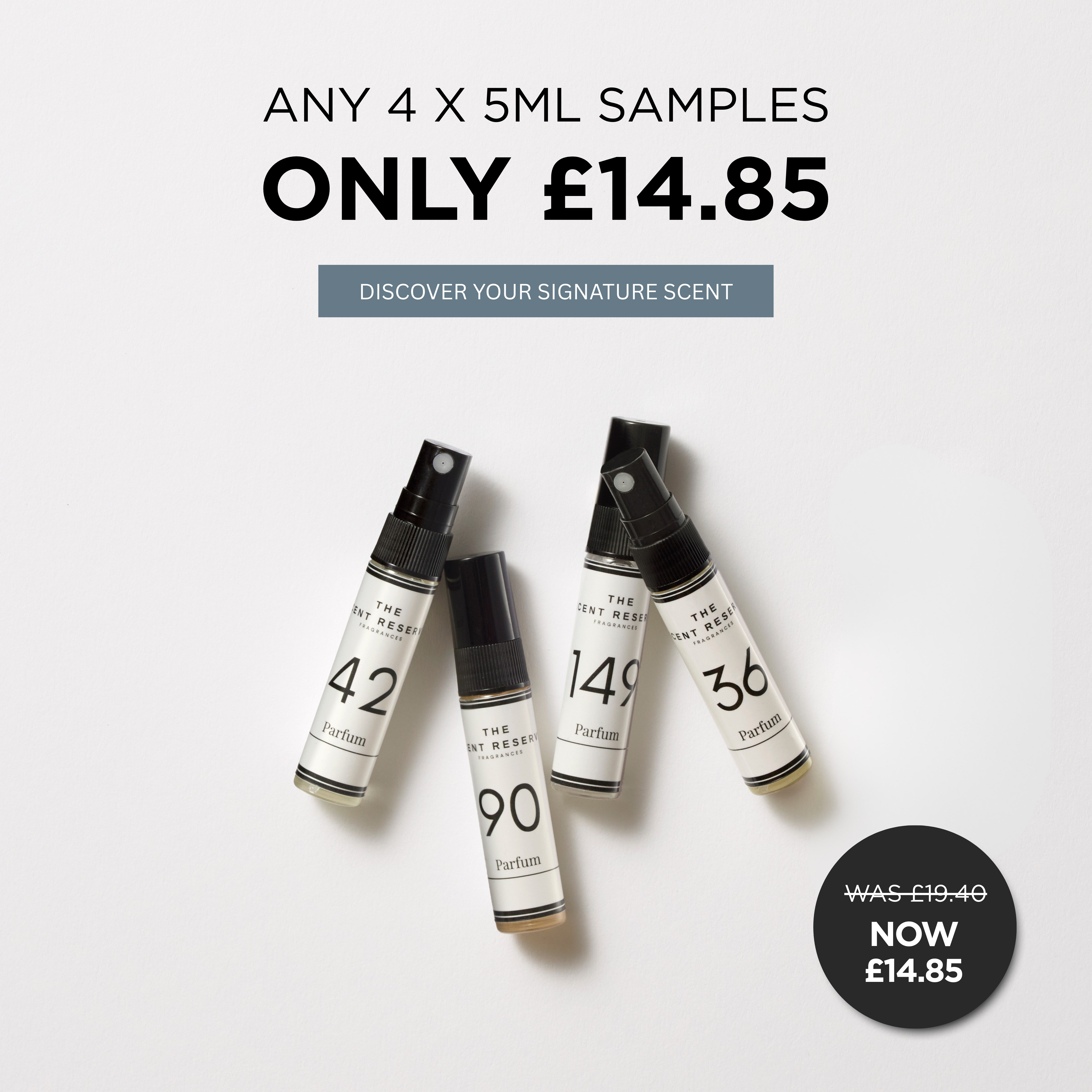 The Scent Reserve coffret découverte 4x5ml parfum mixte