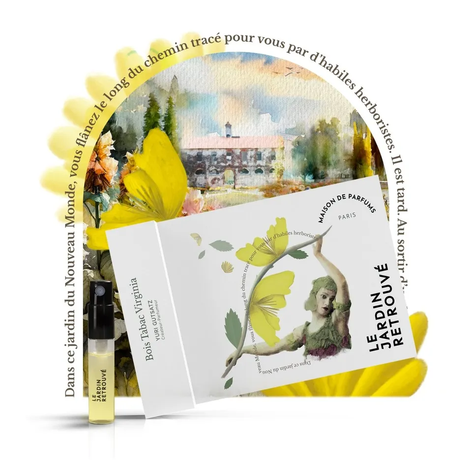 Le Jardin Retrouvé Bois Tabac Virginia eau de parfum 3ml